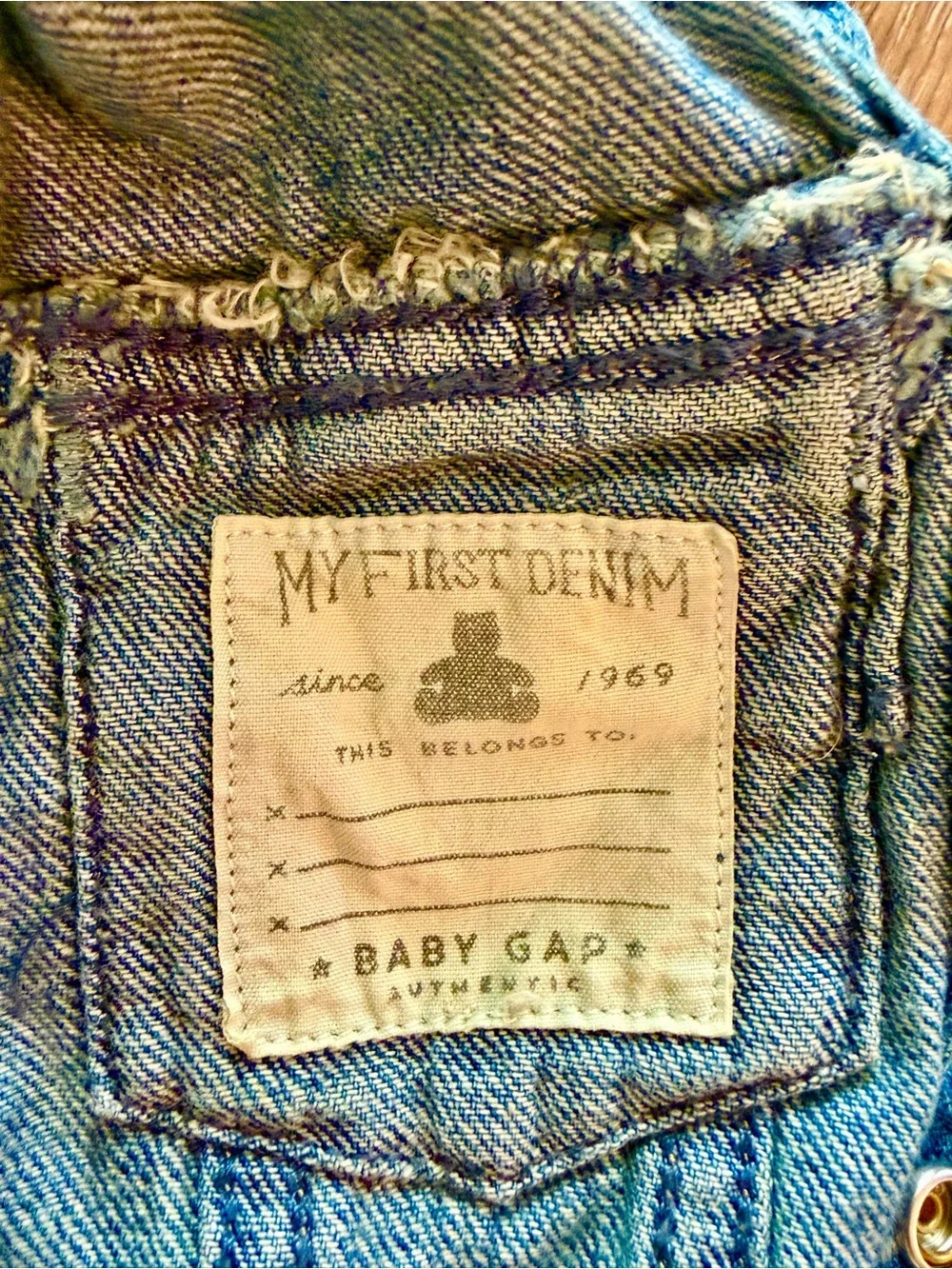 Baby Gap Classic Blue Denim Jean Jacket - Size 18-24 Months (